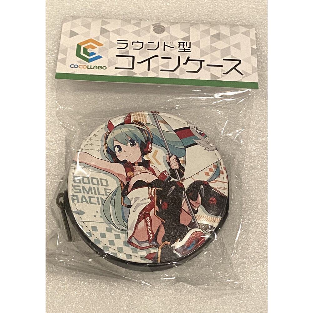 Hatsune Miku Racing 2020 Coin Pouch Goodsmile Racing Japanese Import US SELLER